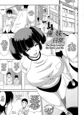 [Kai Hiroyuki] Ore to Imouto no [Nichijou]. (Kyonyuu Eromangaka-san to no Pakohame Shiryouzukuri wa Taihen desu!) [English]