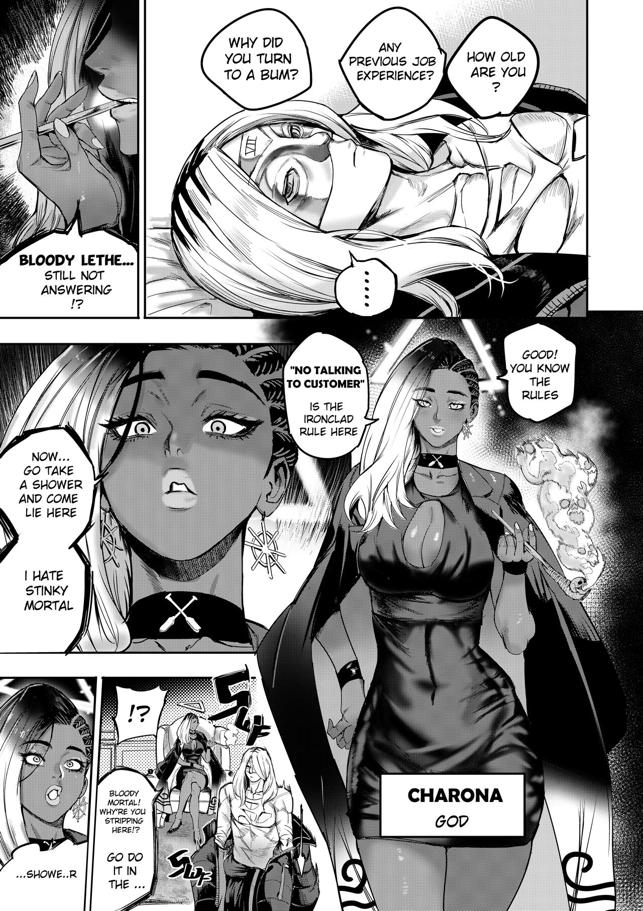 I sold my body to a god hentai manga фото 15